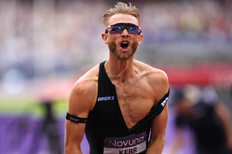 Josh Kerr sets mile world record at Diamond League event in London - Radio News Hub