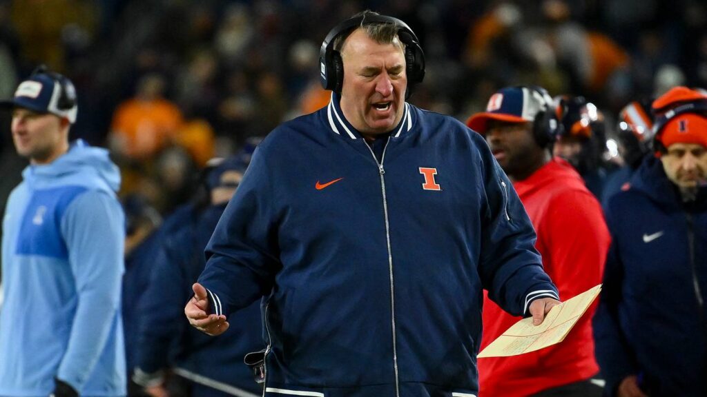 Bret Bielema shouldn’t be feeling the pressure with latest Big Ten Preseason poll - Writing Illini