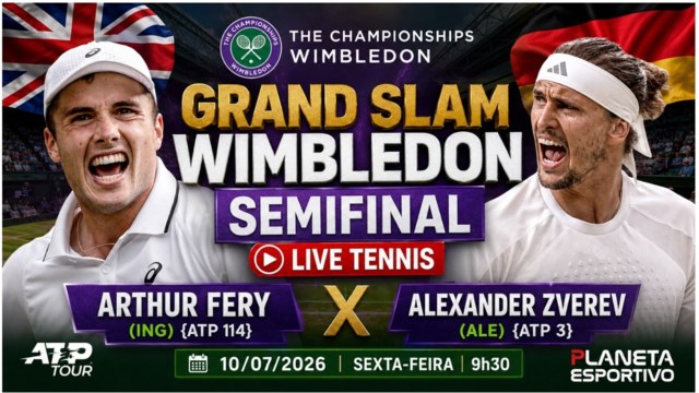 (LIVESTREA.MS) Arthur Fery vs Alexander Zverev Live Free Wimbledon Semi-Final Tennis today 2026 - Northwest Ontario News
