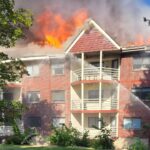 Firefighters respond to massive fire at Helix Apartments in St. Louis Park - 5 EYEWITNESS NEWS