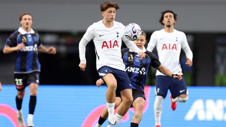 Tottenham first half player ratings vs Auckland - Gray and Donley impress with Williams-Barnett bright - Football London