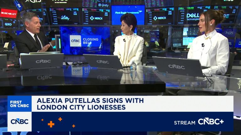 Watch CNBC's full interview with World Cup champion Alexia Putellas, London City's Kang - CNBC