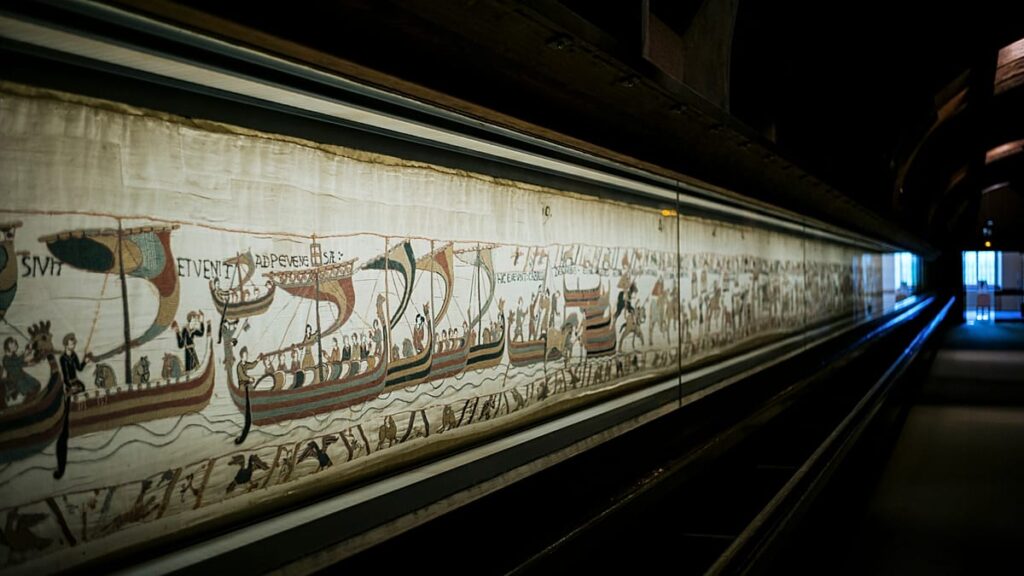 Bayeux Tapestry arrives at British Museum after historic transfer - Euronews.com