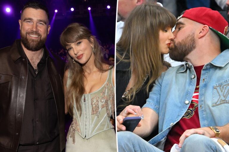 Taylor Swift and Travis Kelce make first appearance post-wedding at former teammate’s nuptials - pagesix.com