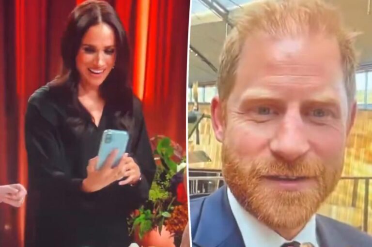Prince Harry makes 'cringe' phone call to Meghan Markle as she guests judges on 'MasterChef Australia' - Page Six