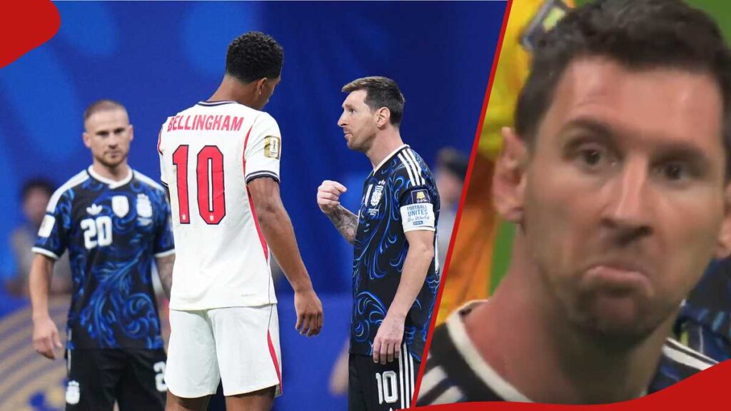 Video: Jude Bellingham explains viral confrontation with Messi in World Cup game - Tuko News