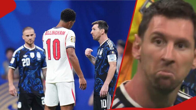 Video: Jude Bellingham explains viral confrontation with Messi in World Cup game - Tuko News