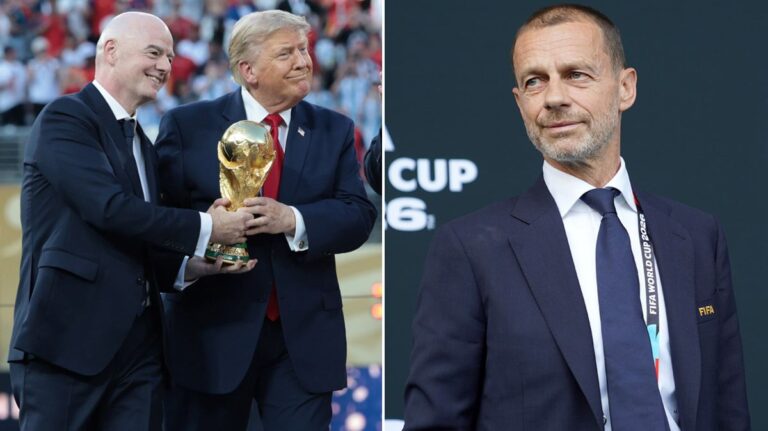 UEFA president 'boycotts' World Cup final after Donald Trump and FIFA outrage - The Mirror