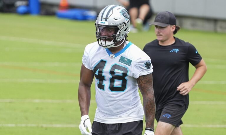 Nic Scourton's training camp injury scare is already forcing the Panthers to reunite with a familiar face - A to Z Sports