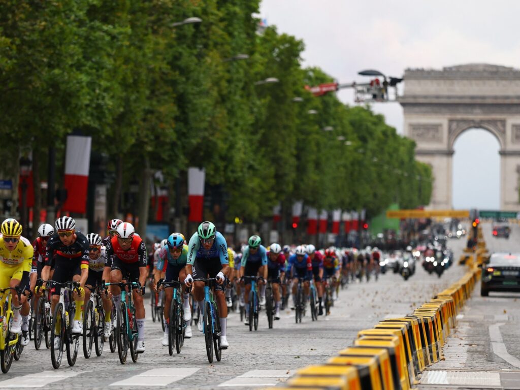 Tour de France final stage shortened as emergency teams tackle wildfires - Al Jazeera