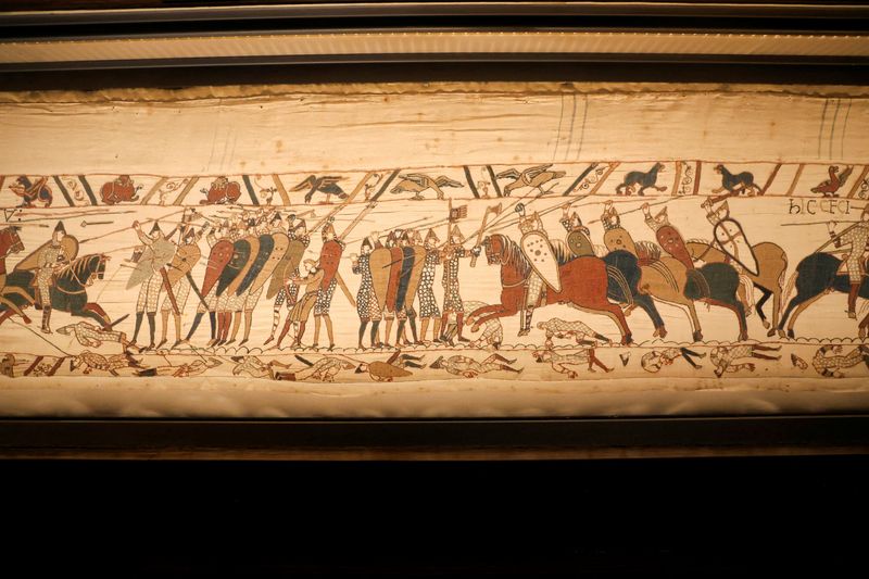 Bayeux Tapestry arrives in London ahead of sell-out show - WTVB