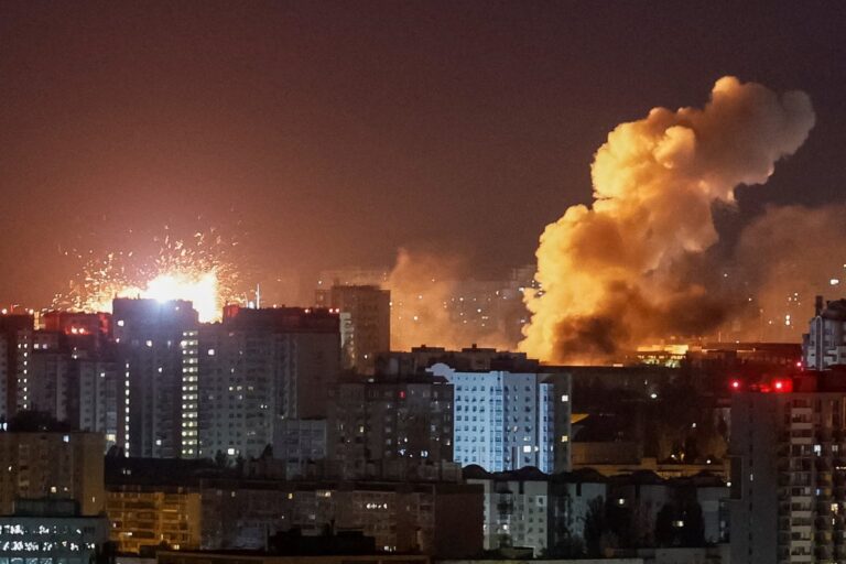 Ukraine war live: Putin launches biggest ballistic missile attack on Kyiv of invasion - The Independent