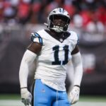 Panthers OLB Nic Scourton (knee) carted off field as training camp opens - WTVB