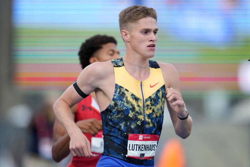Athletics-Teen Lutkenhaus keeps meteoric rise on track with 800m US title - The Mighty 790 KFGO