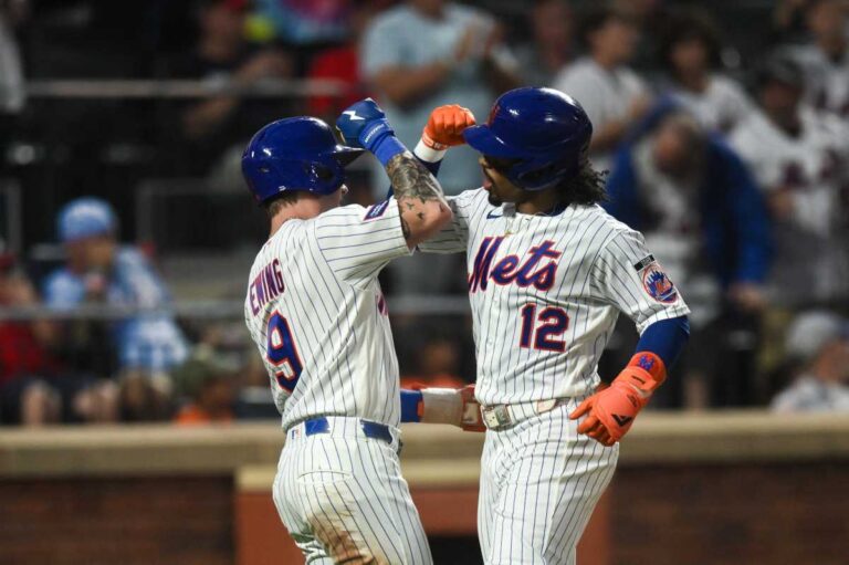 Francisco Lindor drives in 6, Mets thump Braves 14-3 - amNewYork