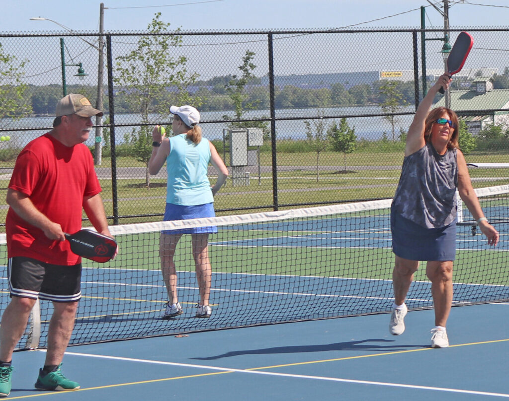 Enjoying pickleball in Ogdensburg - North Country Now