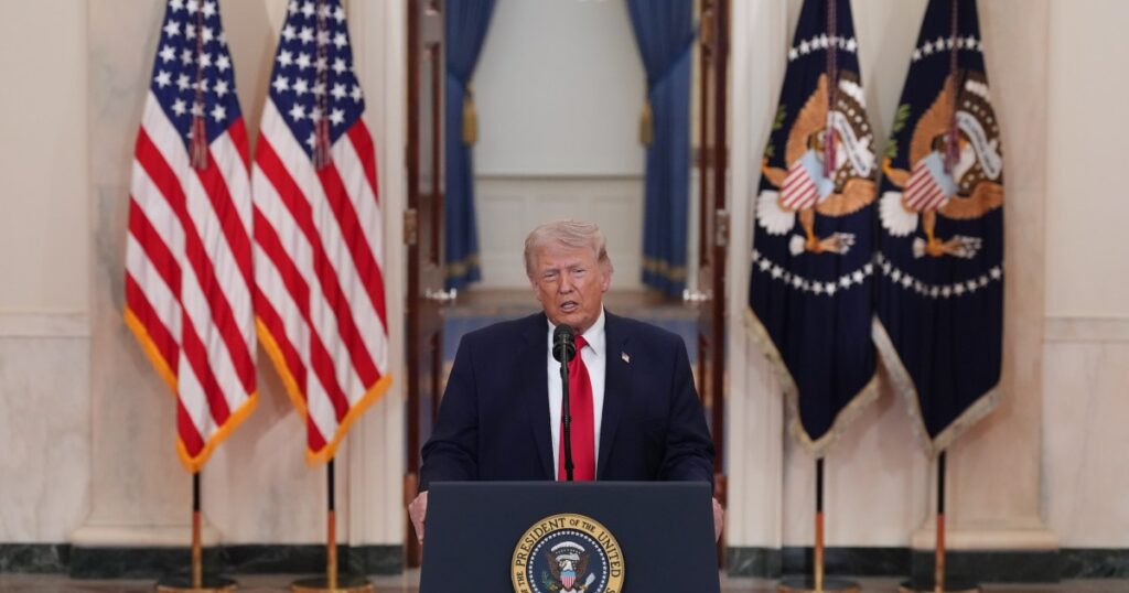 Trump asks Congress to add Iran to Russia sanctions bill - MS NOW