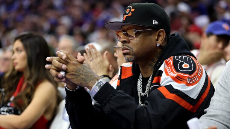 Allen Iverson Wears Jaylen Brown 76ers Jersey in Fanatics Fest Arrival Video After Star's Trade - Bleacher Report