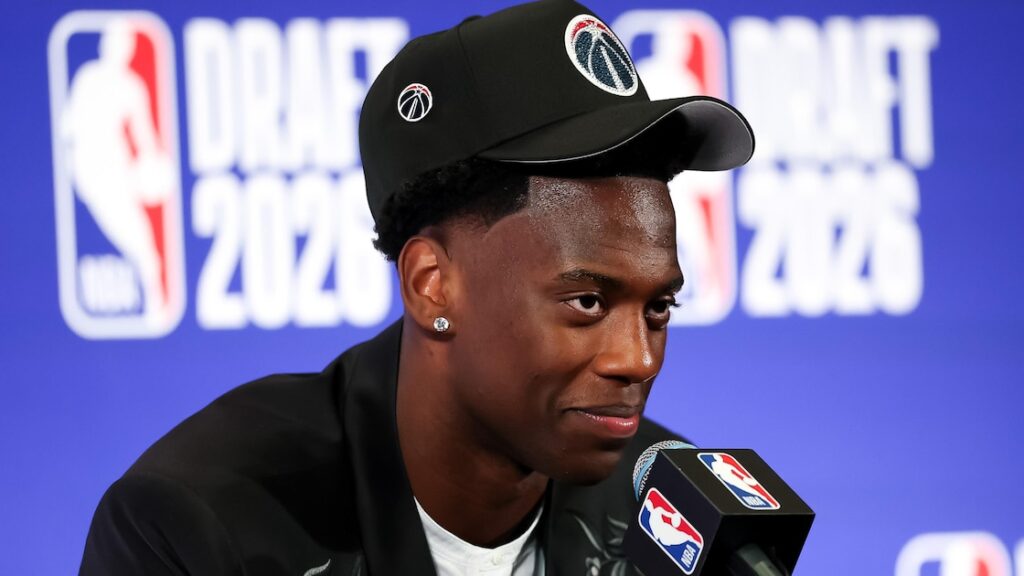 Anthony Davis, Trae Young Attend AJ Dybantsa's Wizards Summer League Debut in Video, Photo - Bleacher Report