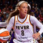 WNBA's Sophie Cunningham Serves as Ring Girl for Pimblett vs. Saint Denis in UFC 329 Photo - Bleacher Report