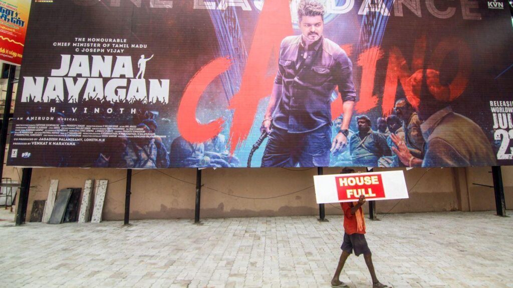 Jana Nayagan frenzy reaches feverish pitch across Tamil Nadu - Rediff