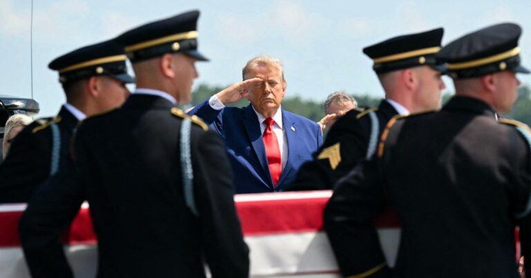 Live updates: Trump attends dignified transfer of service members - NBC News