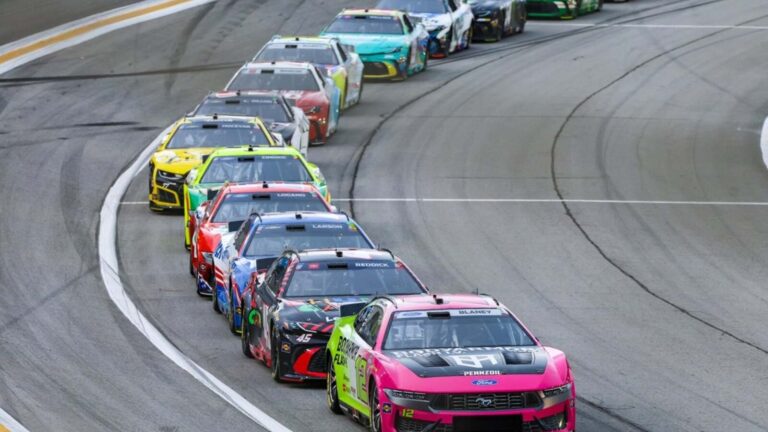 Ryan Blaney emerges from rain-soaked Georgia race with OT win - Yardbarker