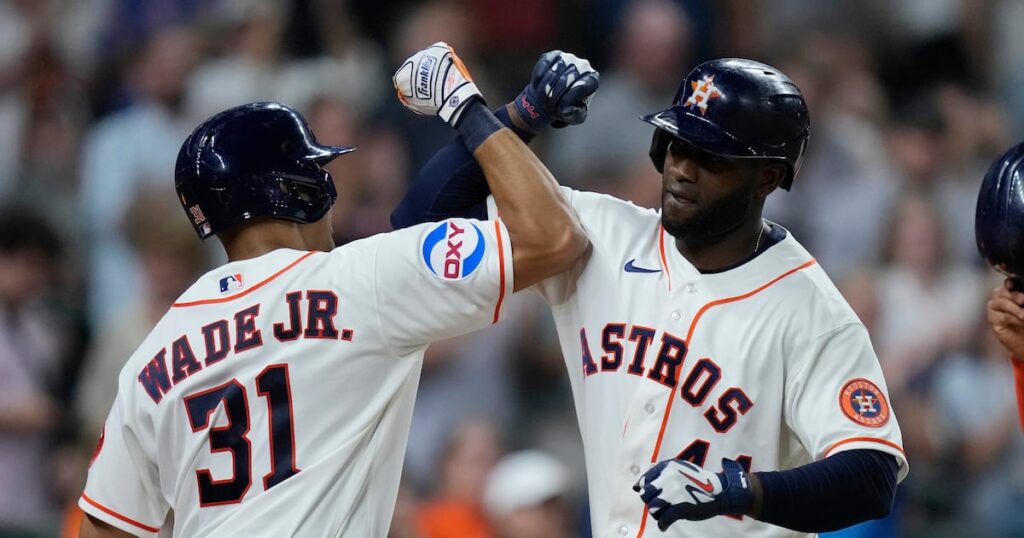 Yordan Alvarez, Isaac Paredes hit back-to-back homers in Houston Astros’ win over Miami Marlins - TSN