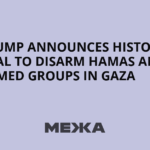 Trump announces historic deal to disarm Hamas and armed groups in Gaza - Межа. Новини України.