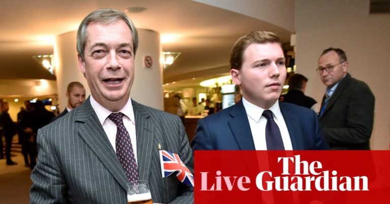 Farage says he will ‘make statement on my future in public life at 2pm’ – UK politics live - The Guardian