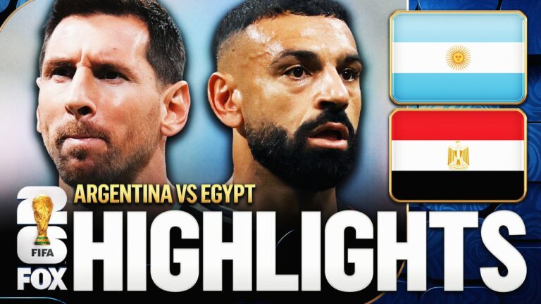 Argentina vs Egypt Highlights 🌎🏆 2026 FIFA World Cup™ | Round of 16 - FOX Sports
