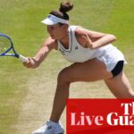Wimbledon 2026: Noskova v Mertens, Kostyuk v Paolini, Fritz v Zverev, Cobolli v Fery in quarter-finals – live - The Guardian