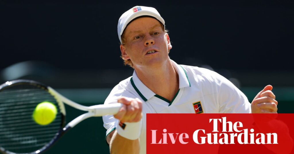 Wimbledon 2026 quarter-finals: Jannik Sinner v Jan-Lennard Struff; Jessica Pegula v Coco Gauff – live - The Guardian
