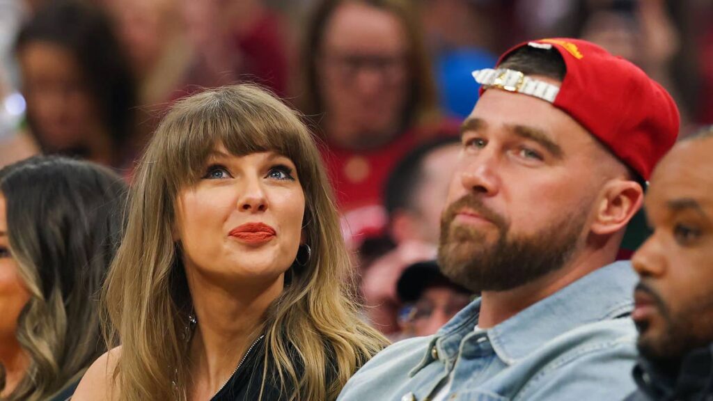 Taylor Swift and Travis Kelce's surprise wedding raffle revealed including $7k Chanel handbag - HELLO! Magazine