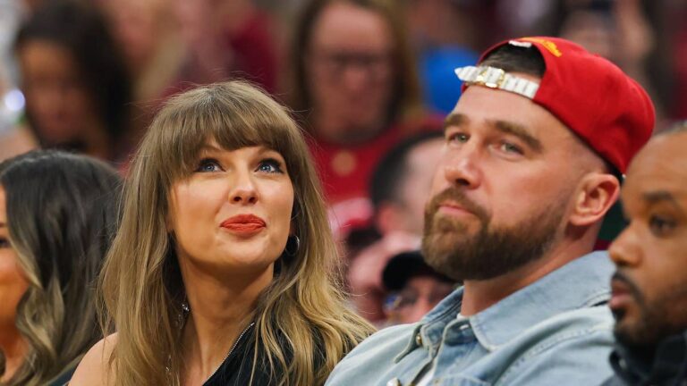 Taylor Swift and Travis Kelce's surprise wedding raffle revealed including $7k Chanel handbag - HELLO! Magazine