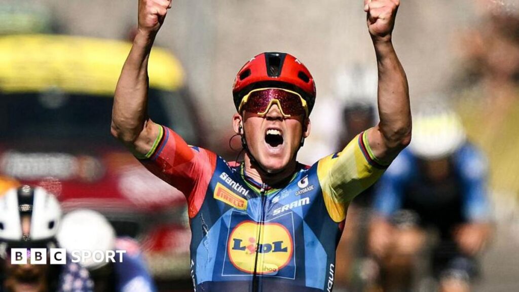 Tour de France 2026: Mads Pedersen wins stage as Tadej Pogacar loses yellow jersey - BBC