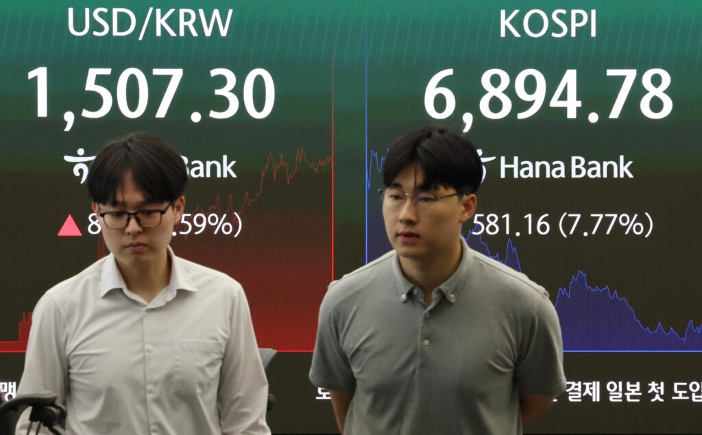 Bourse operator issues circuit breaker for KOSPI on sharp fall - The Korea Times