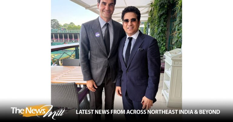 Sachin Tendulkar celebrates friendship with Roger Federer at Wimbledon - The News Mill