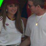 World Cup 2026: Penelope Cruz and Noel Gallagher spotted at Spain v Belgium - BBC