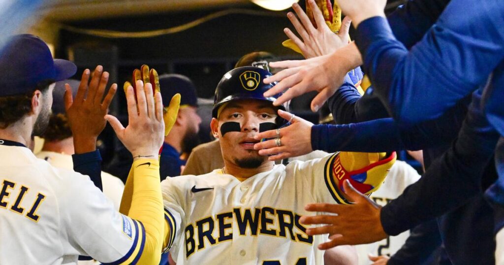 Photos: Brewers All-Star William Contreras in action during 2026 season - Wisconsin State Journal