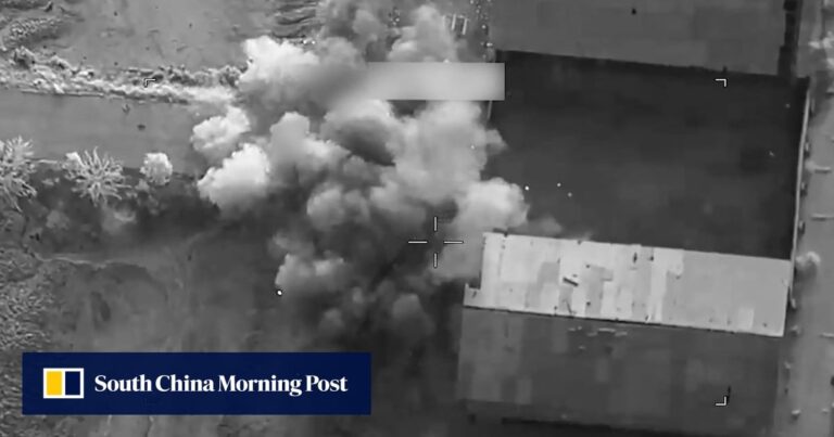 US launches more Iran strikes, hits oil tanker trying to break Hormuz blockade - South China Morning Post
