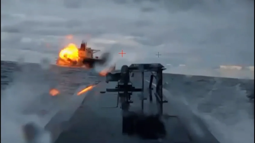 Ukraine says it struck 21 Russian oil tankers and support vessels in Azov - AzerNews