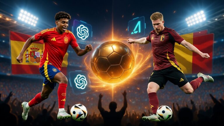 AI Predicts Spain vs Belgium – ChatGPT, Claude & Gemini Betting Picks, Odds - nysportsday.com