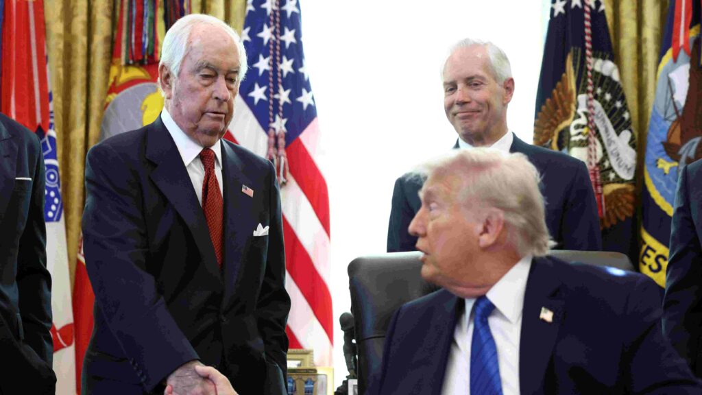 Roger Penske talks Freedom 250 Grand Prix at White House - USA Today