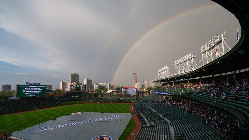 Detroit Tigers rain delay: Game vs Chicago Cubs won't start on time - Detroit Free Press