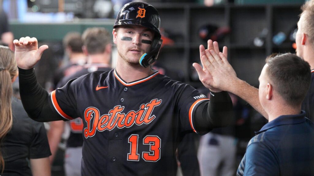 Dillon Dingler, Tigers catcher, leaves game with apparent hand injury - The Detroit News