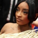 Simone Biles sets record straight about Swift, Kelce wedding invite - USA Today