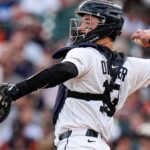 Dillon Dingler injury update after Tigers All-Star hit on throwing hand - Detroit Free Press