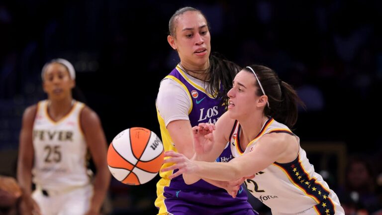 Sparks run away from Indiana Fever with Caitlin Clark limited, Aliyah Boston out - IndyStar