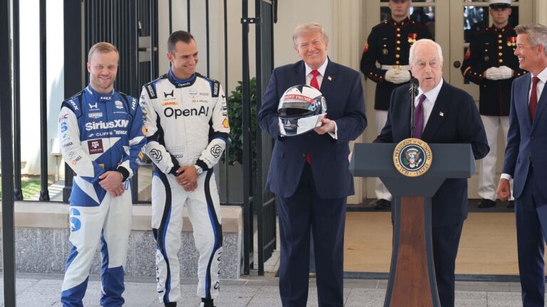 Team Penske, Reuss make White House pit stop for Freedom 250 race - The Detroit News